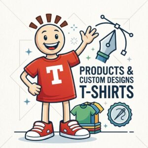 Custom T-shirt products illustration