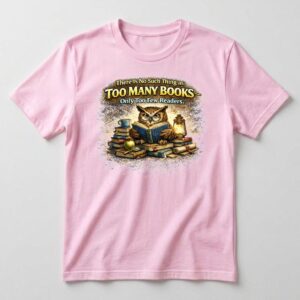 Funny Animal Saying - Too many books only too few readers